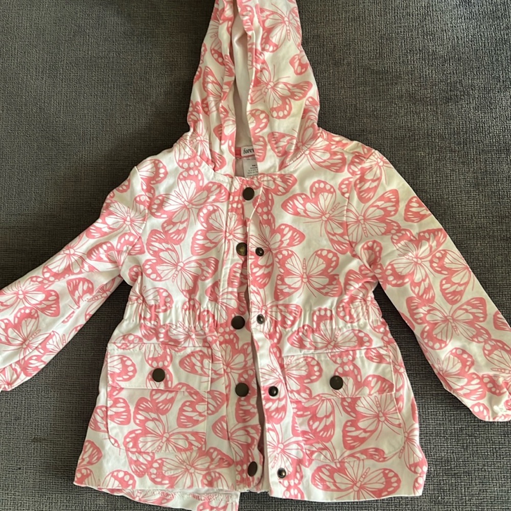 Toddler butterfly jacket
